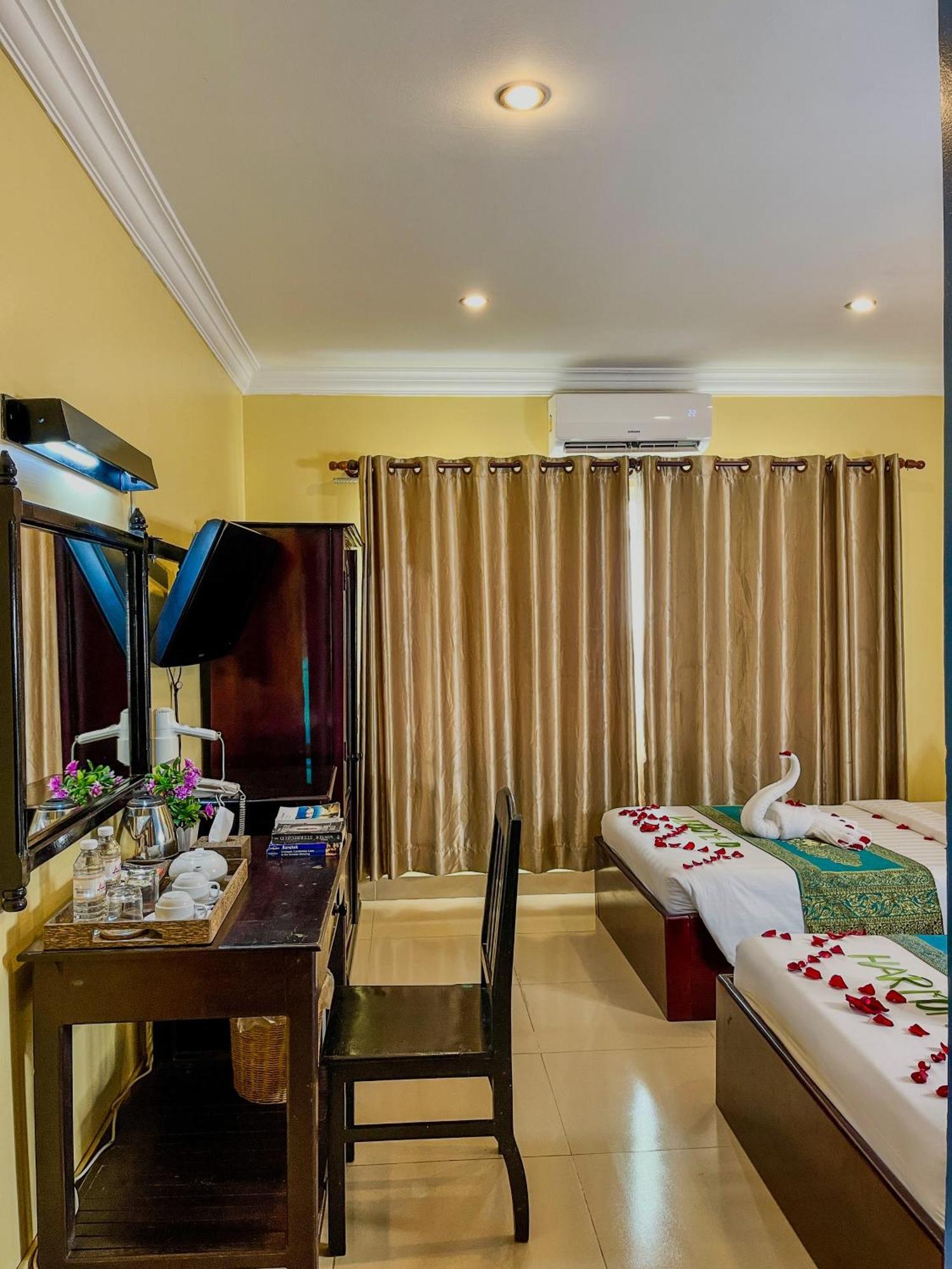 Harmony Indochine D'Angkor Hotel เสียมราฐ ภายนอก รูปภาพ
