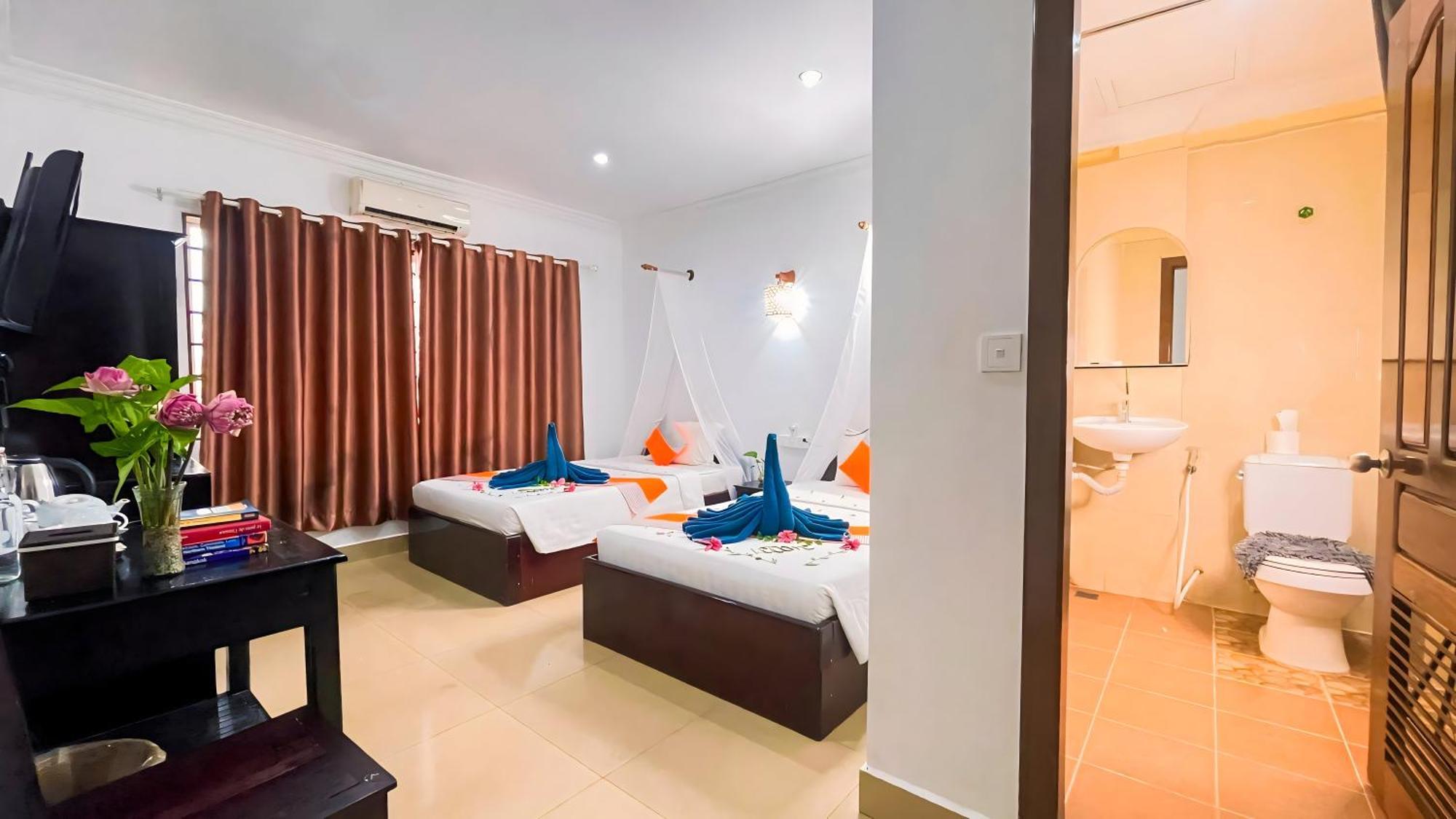 Harmony Indochine D'Angkor Hotel เสียมราฐ ภายนอก รูปภาพ
